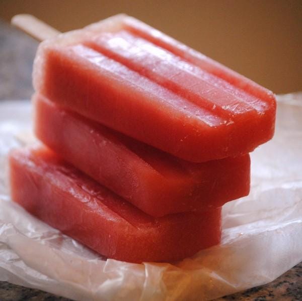 Φτιάξτε σπιτικό παγωτό καρπούζι! 5 red pink watermelon pops ice cream L vqJdX4