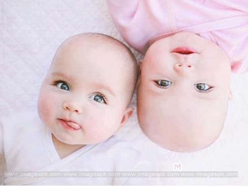 large cute twin babies 67712