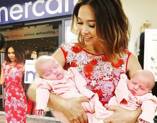 Η Myleene Klass εγκαινιάζει τη δική της συλλογή ρούχων για δίδυμα! 3 MAIN Myleene Klass is broody