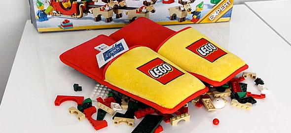 pantofla lego