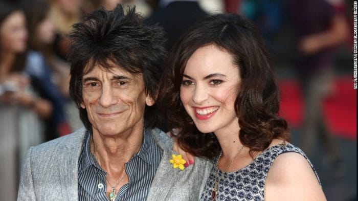 ronnie wood twins