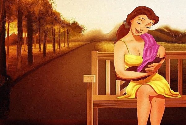 Οι ηρωίδες του Disney έγιναν... μανούλες! 3 rsz disney belle new