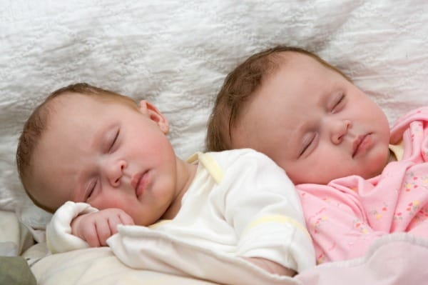 sleeping twins