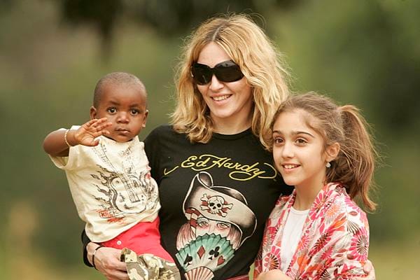 Madonna twins
