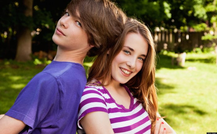 twins teenagers