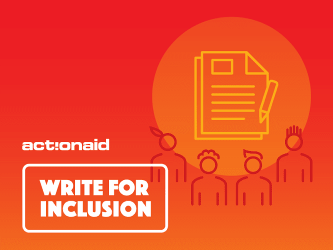 ActionAid: Διαγωνισμός για νέους δημοσιογράφους με βραβεία ταξίδια! 5 write for inclusion