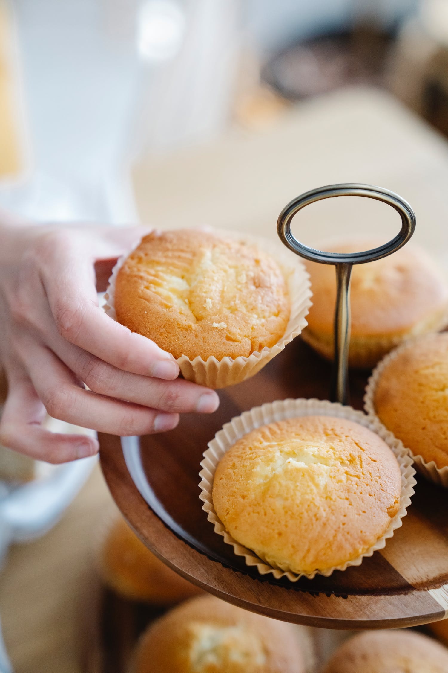 Muffins με μπανάνα και μέλι