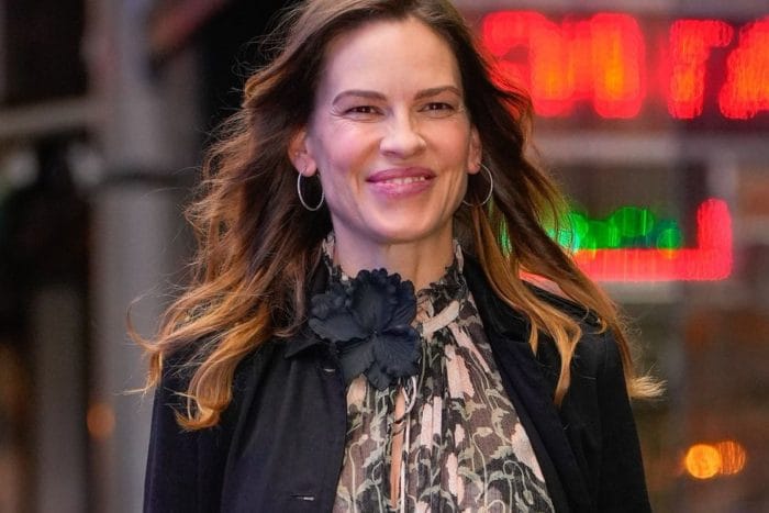 Hilary Swank The Oscar winner is having twins