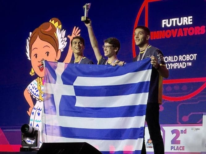 Παγκόσμια Ολυμπιάδα Ρομποτικής 2023: 1η στην Ευρώπη και 4η στον κόσμο η ελληνική αποστολή 4 WRO 2023 COSMOTE