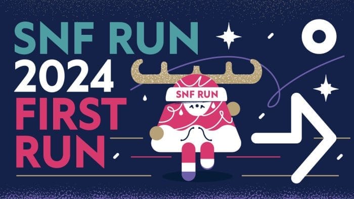 SNF RUN 2024 FIRST RUN Key Visual 1