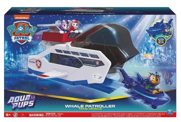 Paw Patrol Aqua Pups Whale Patroller
