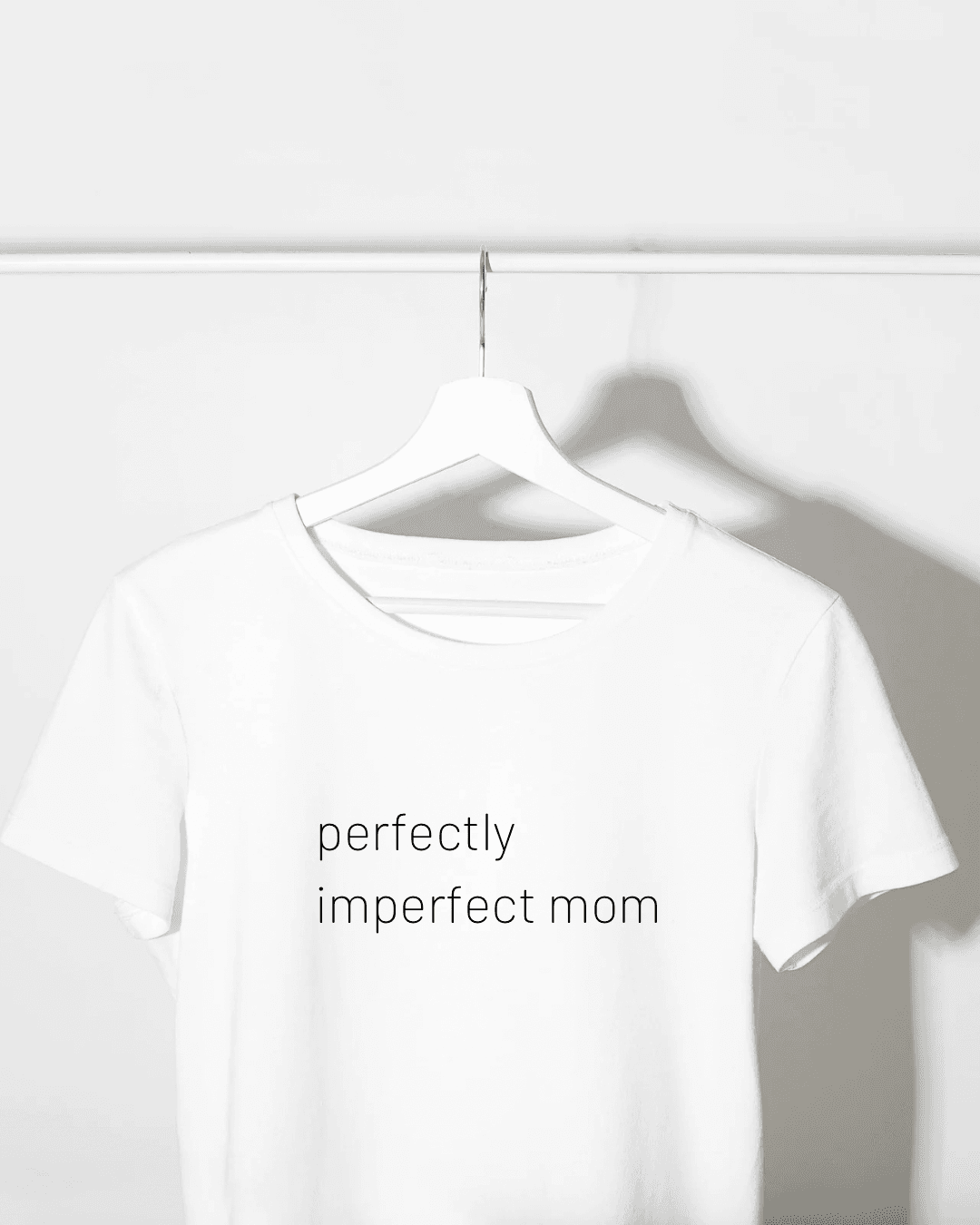 White T Shirt MOM STORIES 1