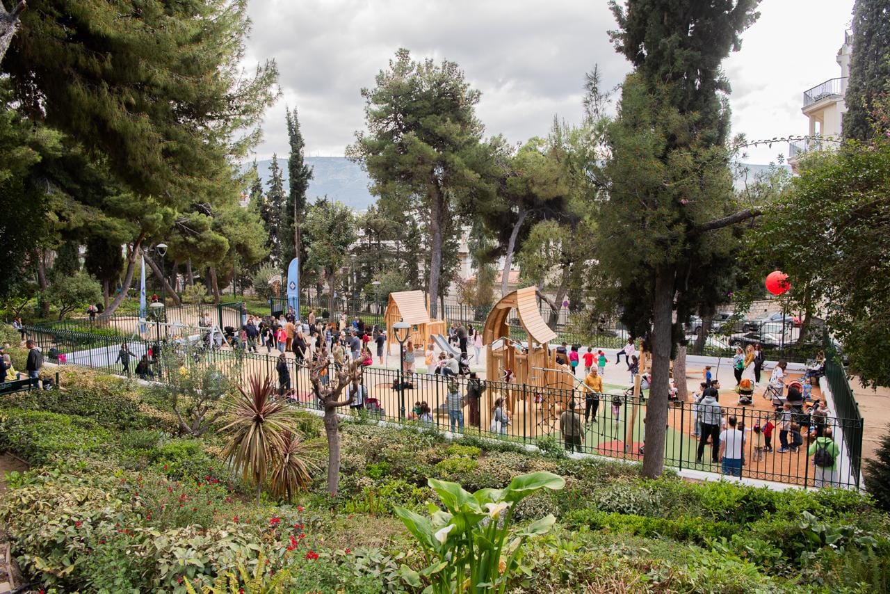 Δ. Αθηναίων: Η παιδική χαρά στον Λυκαβηττό ανακαινίστηκε και περιμένει τα παιδιά για παιχνίδι 1 mail 27