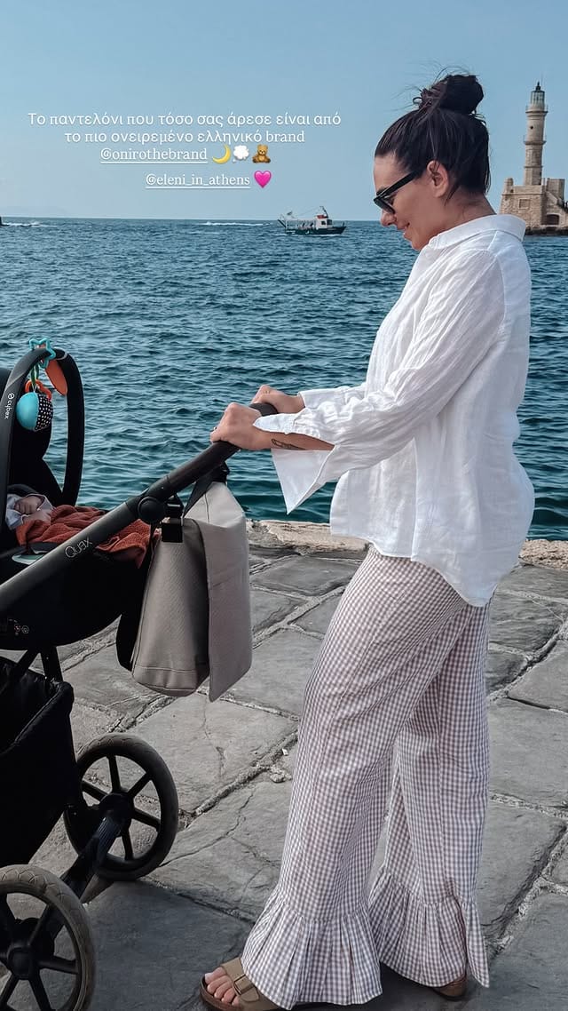 Γρηγόρης Μόργκαν - Ευρυδίκη Βαλαβάνη: Το πρώτο οικογενειακό τους ταξίδι στα Χανιά- Οι πόζες με τον μπέμπη 4 552731014 18530310649049857 6286249695044213525 n