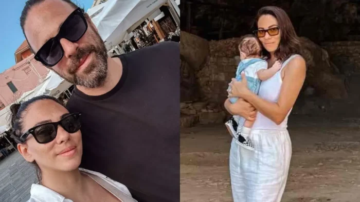Ευρυδίκη Βαλαβάνη: «Από την πρώτη στιγμή που γνώρισα τον Γρηγόρη, είχα καταλάβει ότι θα είναι ο πατέρας των παιδιών μου» 2 evridiki valavani grigoris morgan 1.jpg