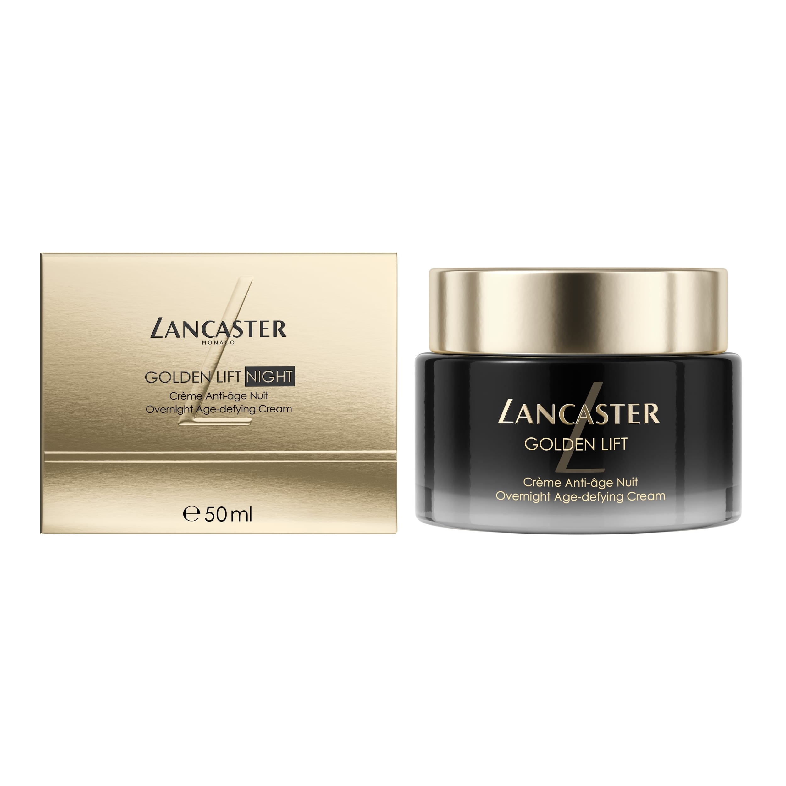 Η Lancaster αποκαλύπτει δύο καινοτομίες που επαναπροσδιορίζουν τη νυχτερινή περιποίηση και την αποκατάσταση της επιδερμίδας από τη φωτογήρανση 1 LNC SKIN GLIFT NC 26 50ml pack.psd JPG 300dpi