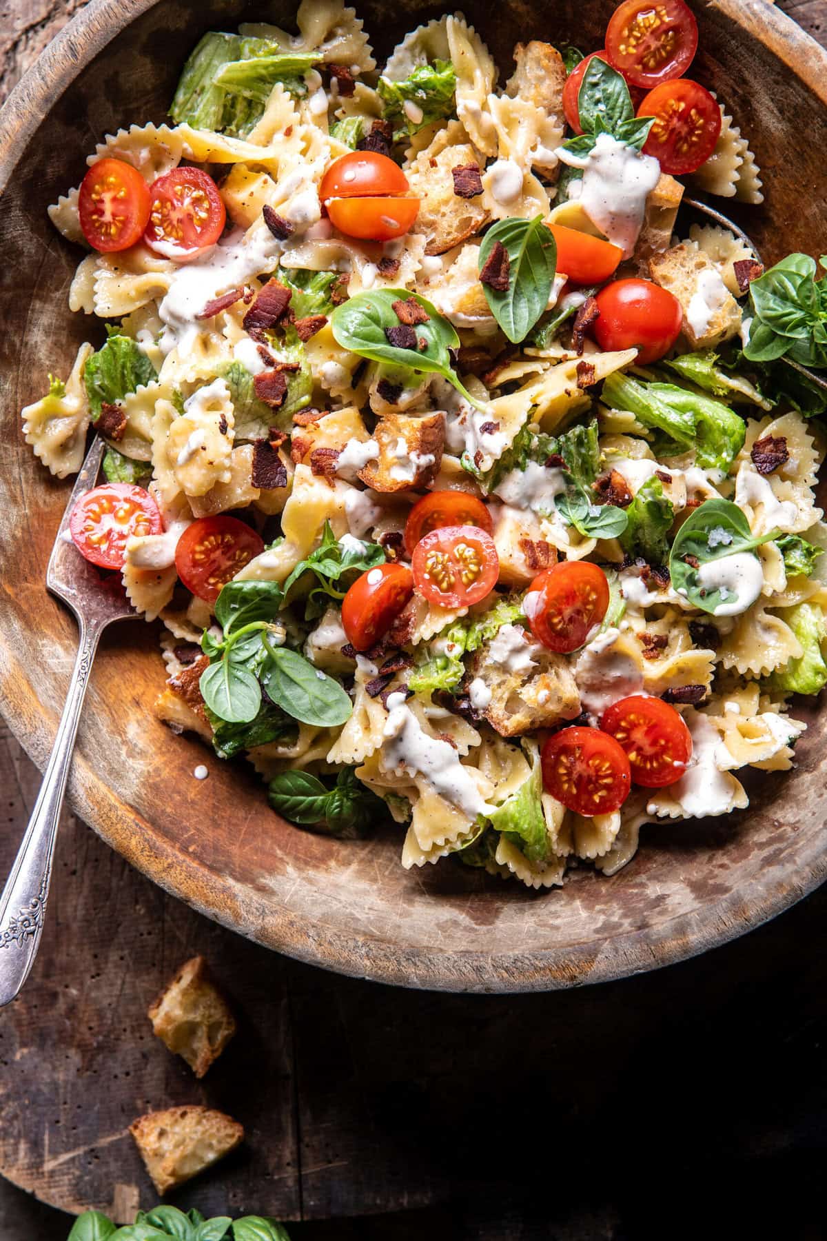 BLT Caesar Pasta Salad 4 scaled 1