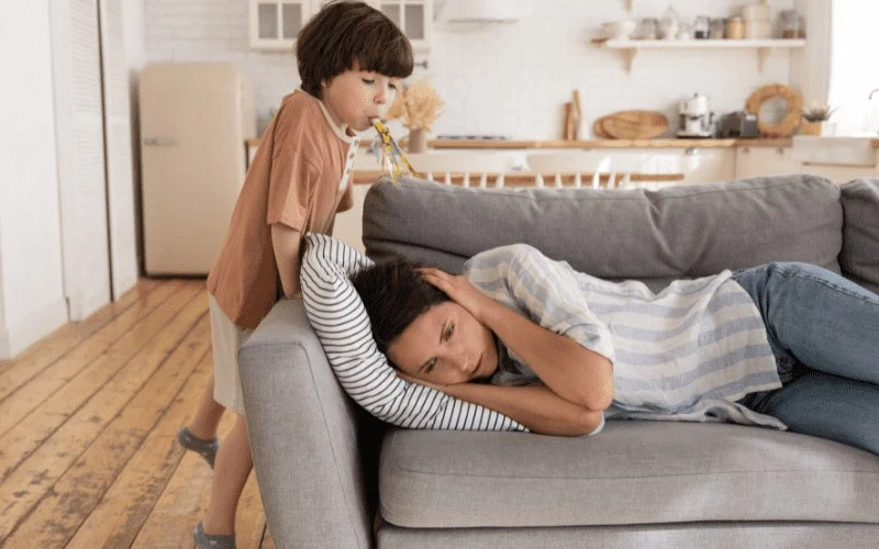 Symptoms of mom burnout