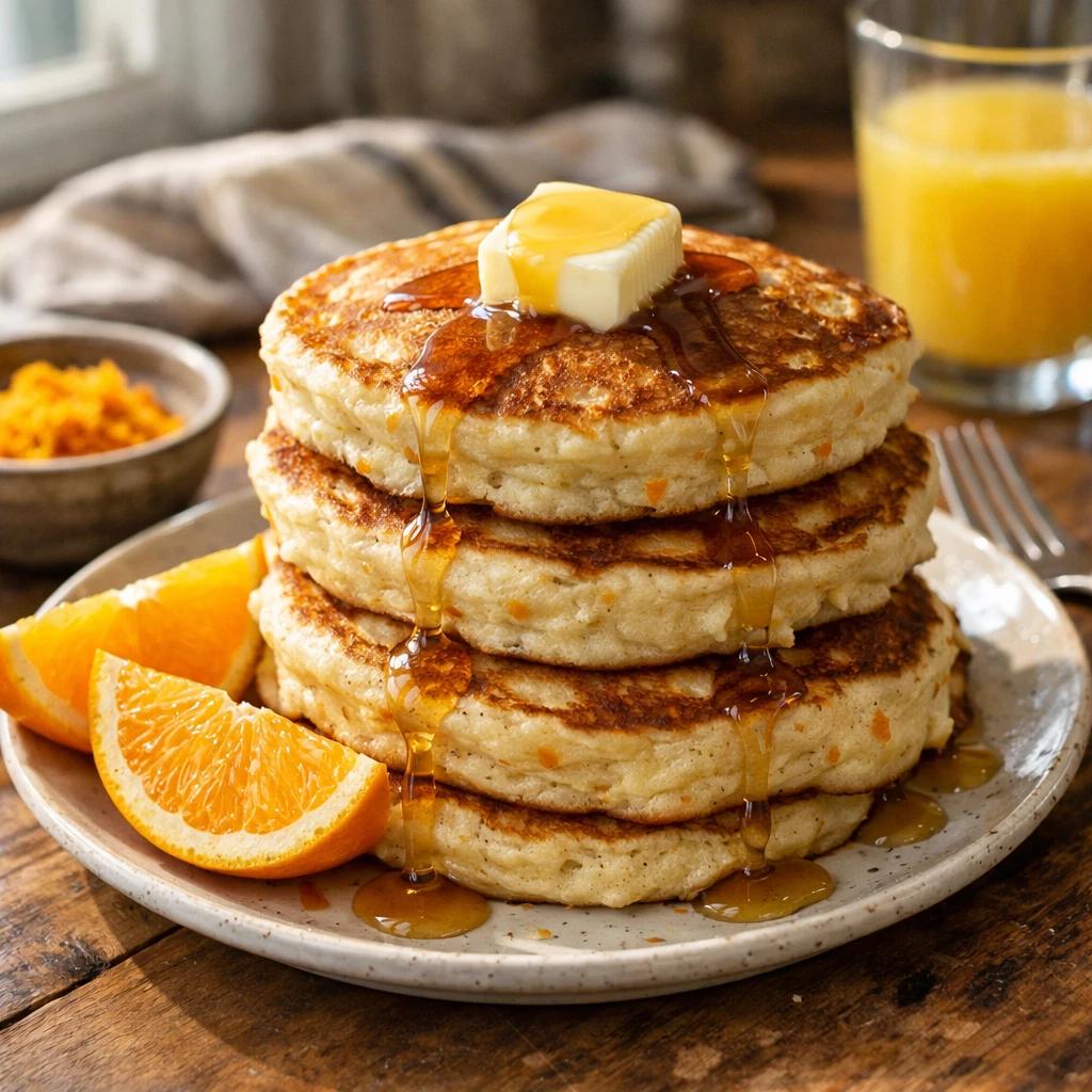 pancakes portokali